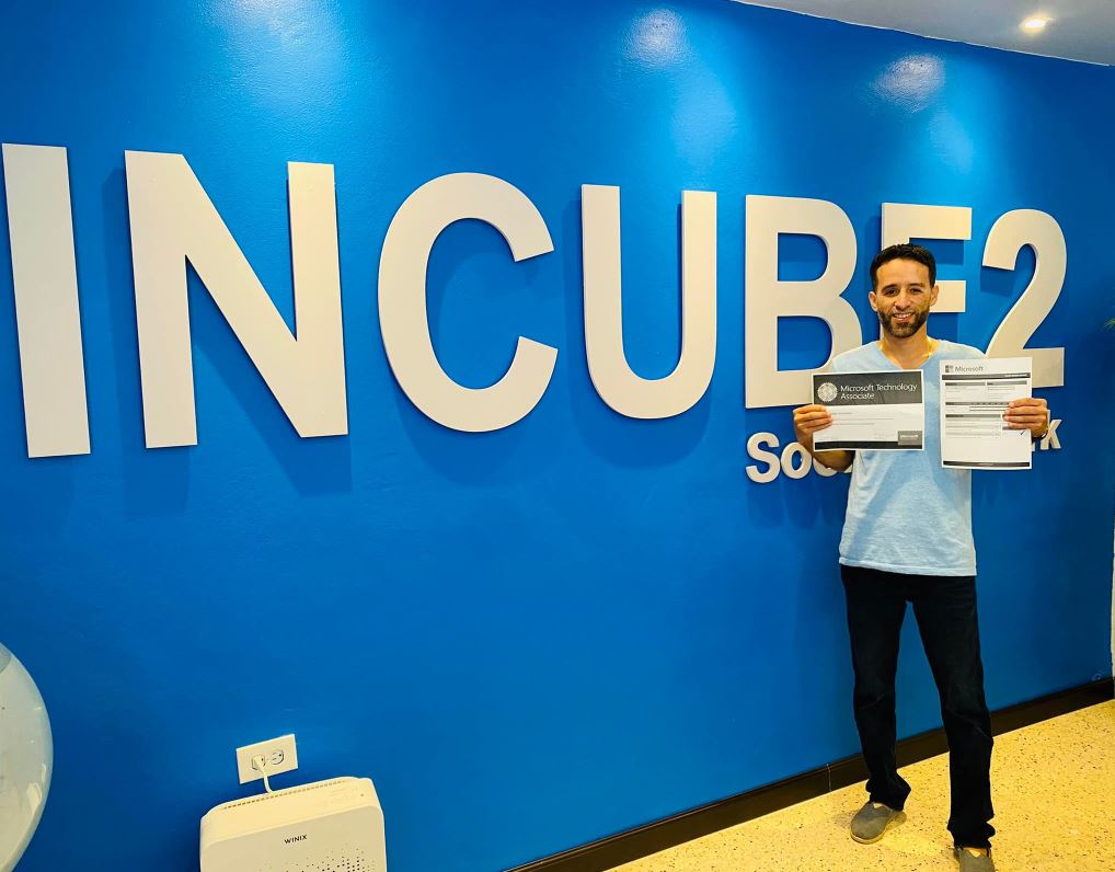 Felicitaciones a Saúl Santiago – Es Microsoft Technology Associate